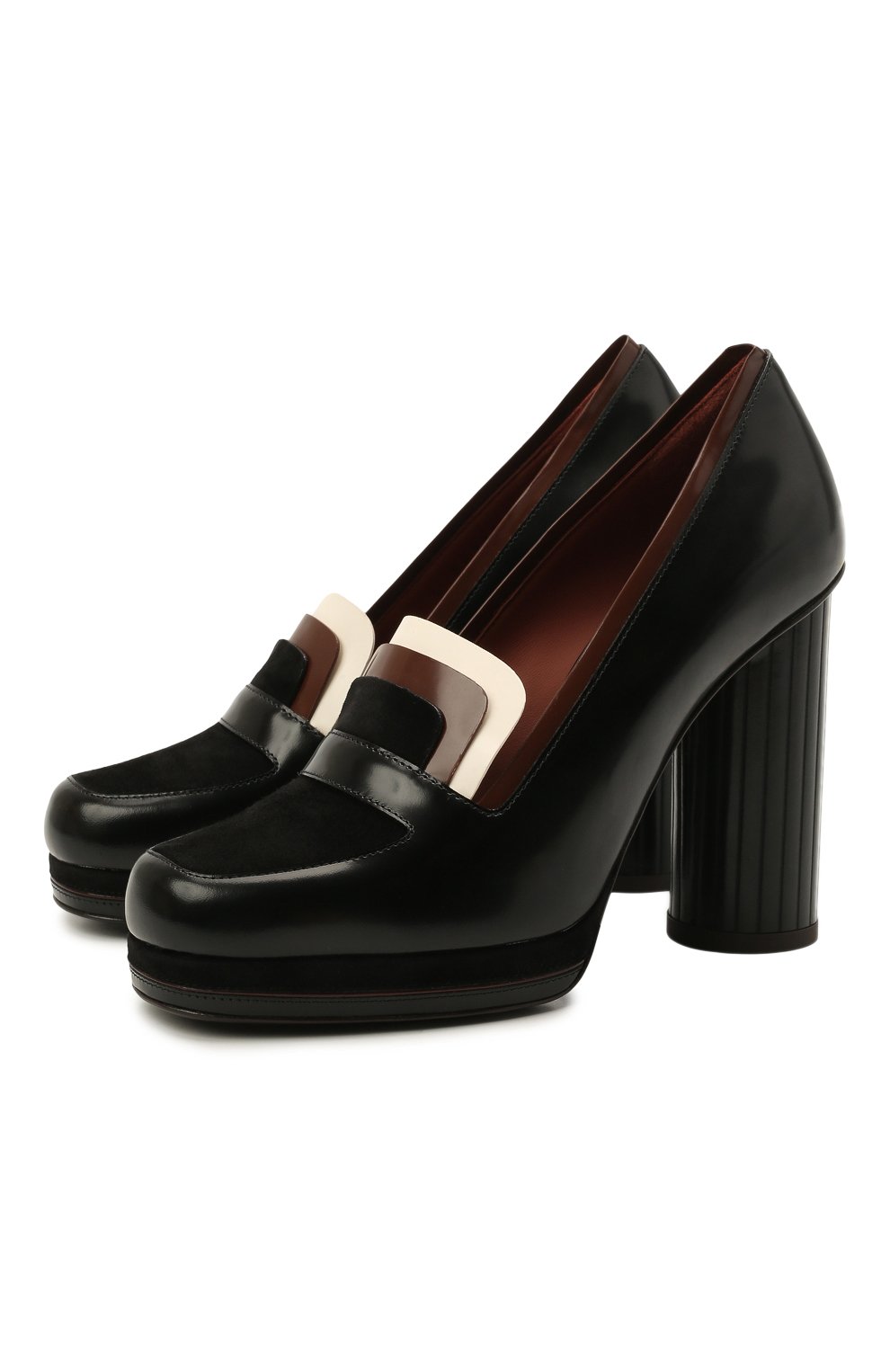 Кожаные туфли eleonora LORO PIANA, арт. FAL7760, фото 1