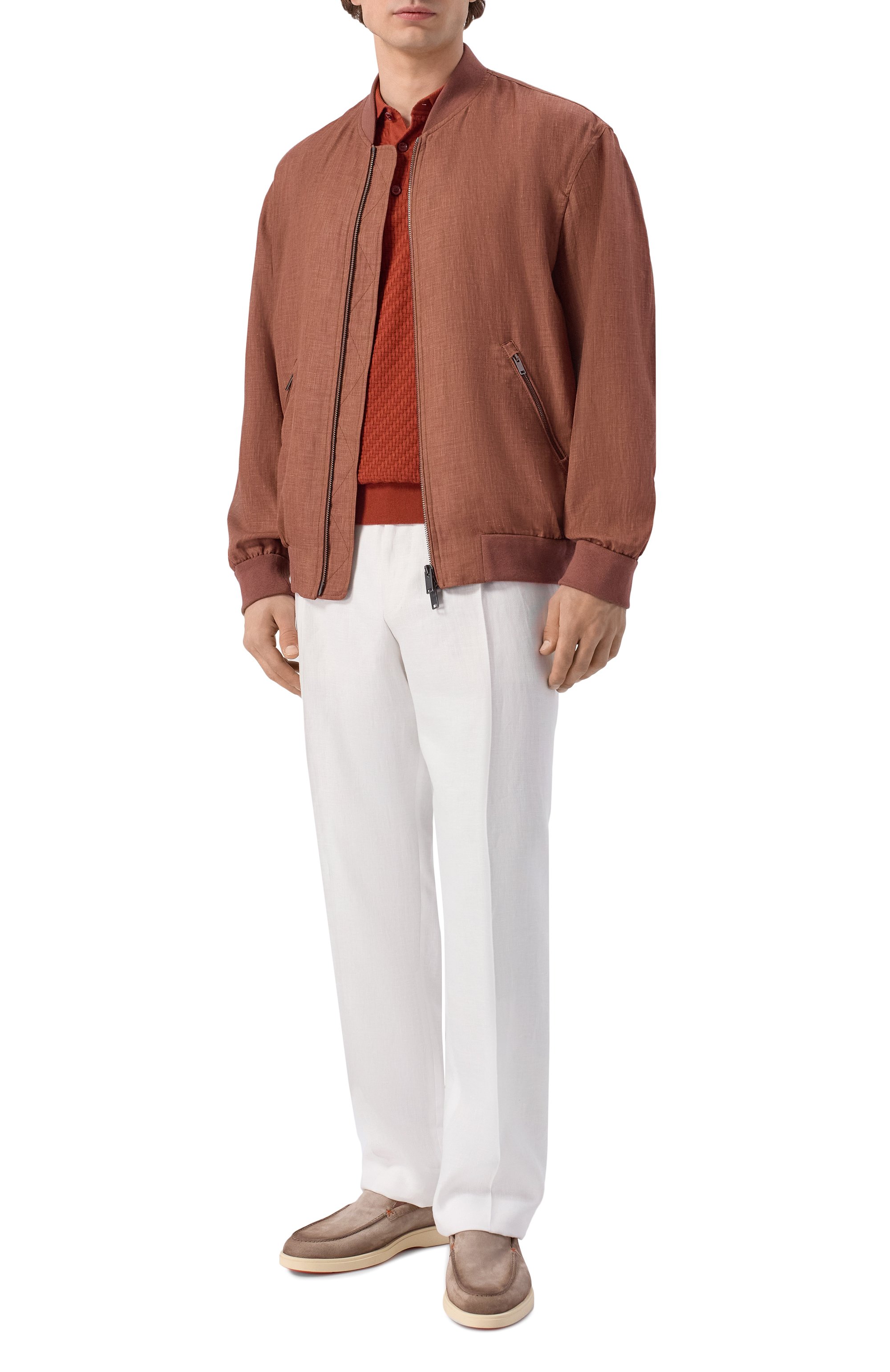 Бомбер изо льна и шерсти MVST, арт. M26.2PM.0008/F098 LINEN RAIN SYSTEM (WITH0UT MEMBR, фото 2