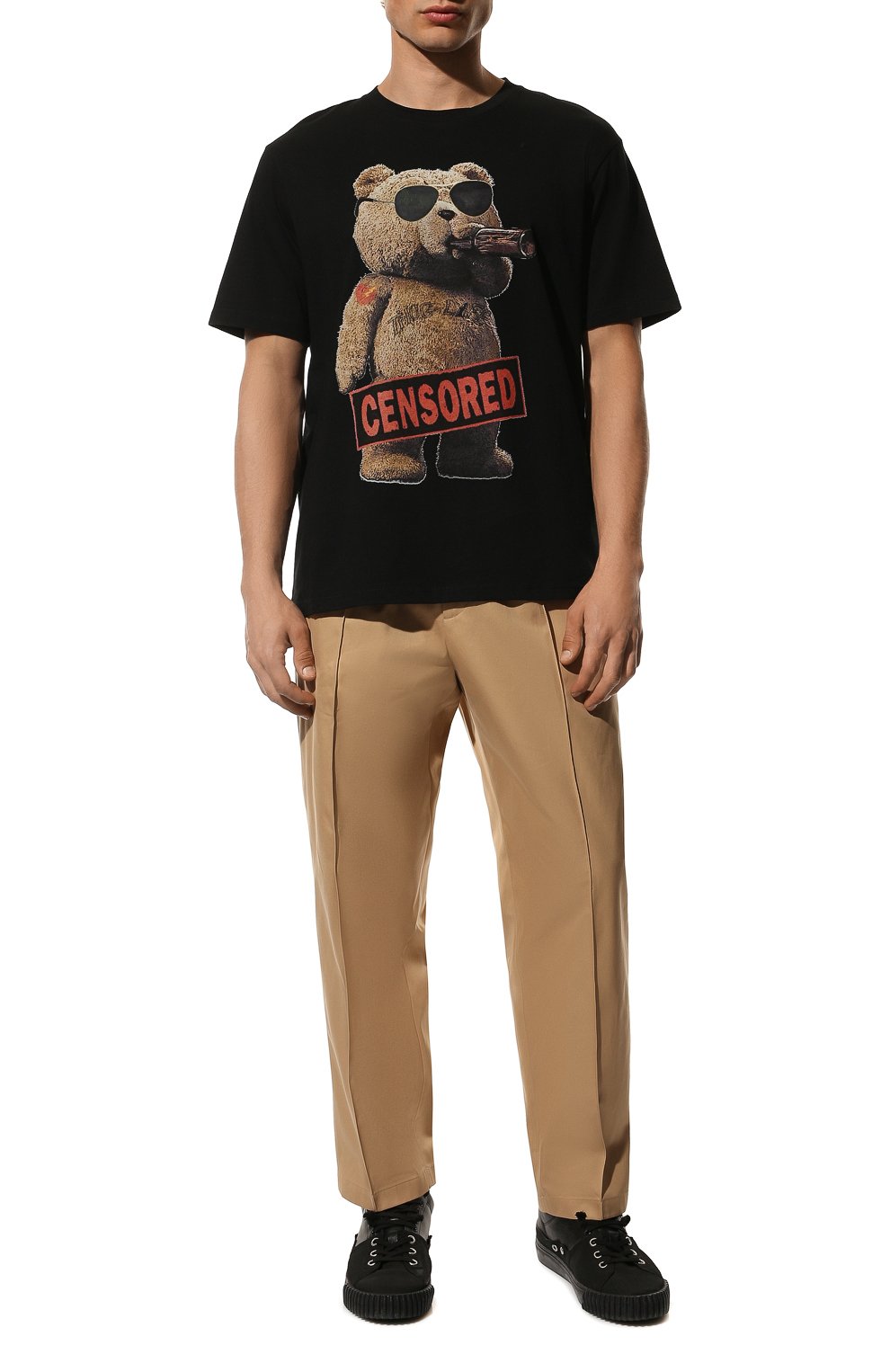 Хлопковая футболка BISIBIGLIO, арт. TEDDY CENS LIFE/2212 RIF (C0TT0NE PESANTE), фото 2