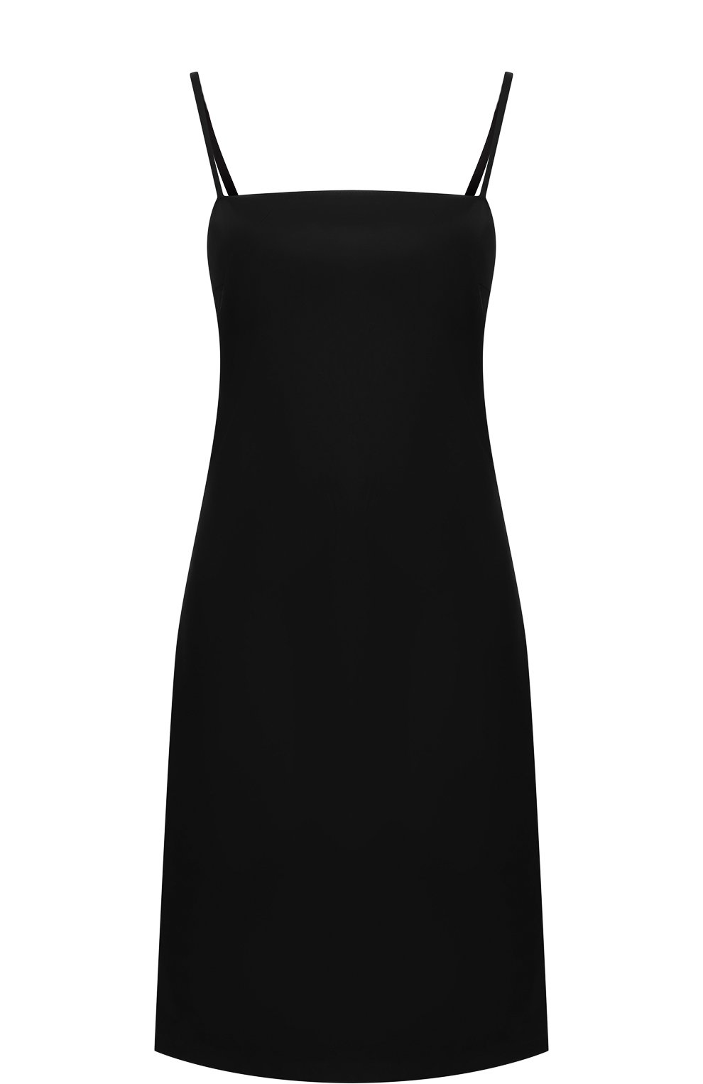 Однотонное мини-платье на тонких бретельках PRADA, арт. 230602-I18-F0002, фото 1
