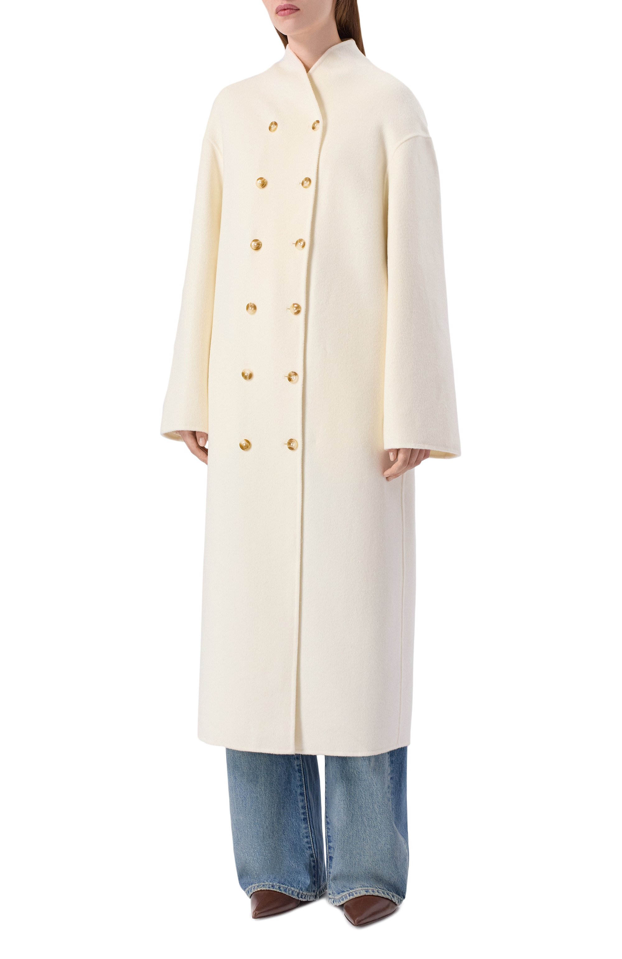 Пальто из шерсти и кашемира LOULOU DE SAISON, арт. AM0RY, фото 3