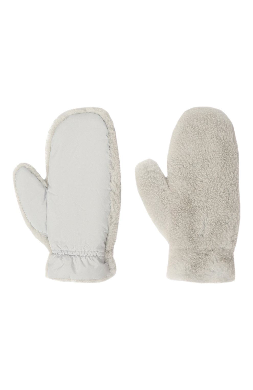 Меховые варежки из овчины YVES SALOMON, арт. 24WAA603XXD0XW, фото 3