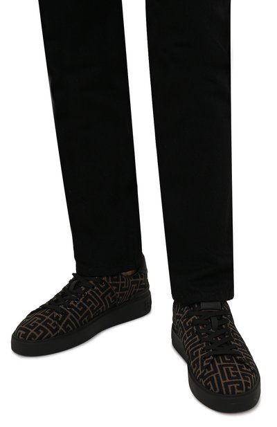 Текстильные кеды b-court BALMAIN, арт. WM0VI244/TJMS, фото 3