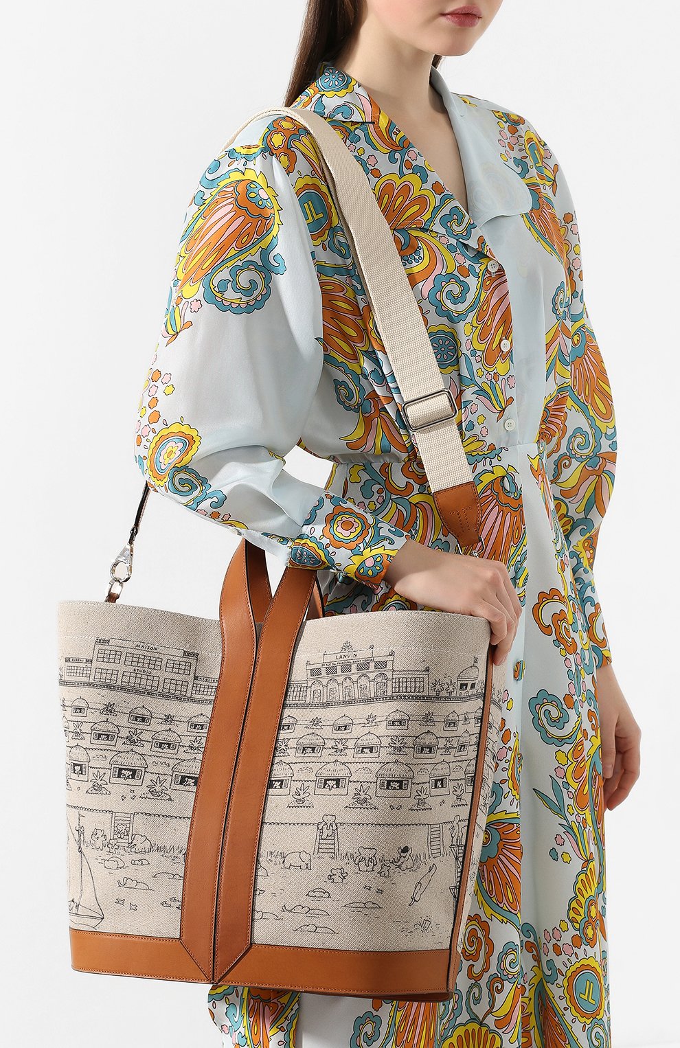 Сумка-тоут LANVIN, арт. LW-BGFT05-EBPA-P20, фото 5