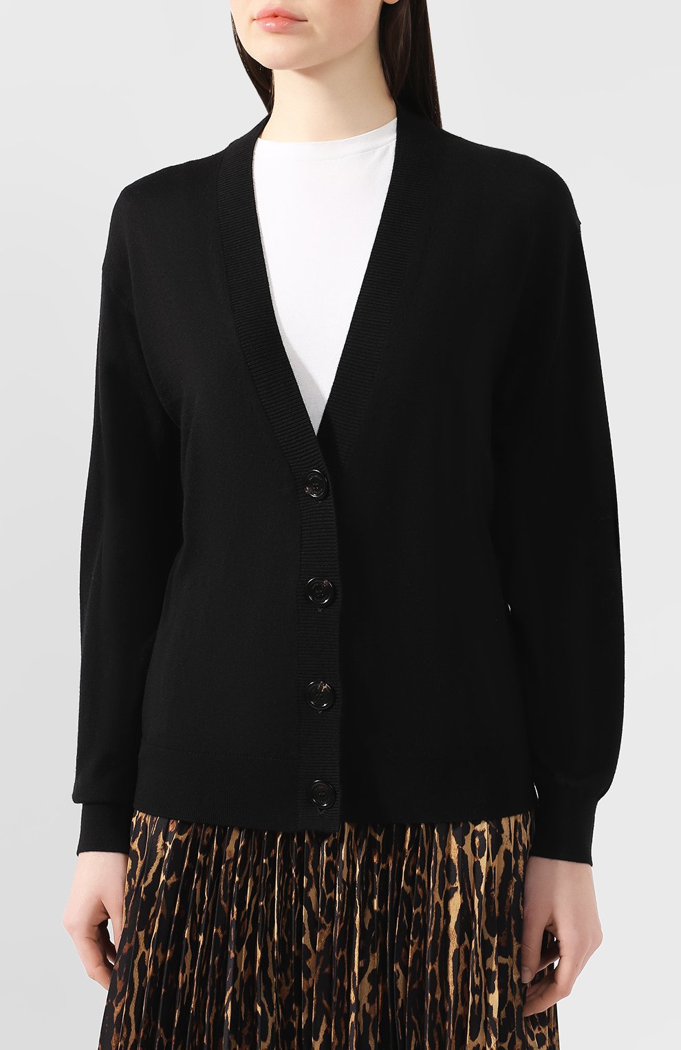 Шерстяной кардиган BURBERRY, арт. 8024593, фото 3