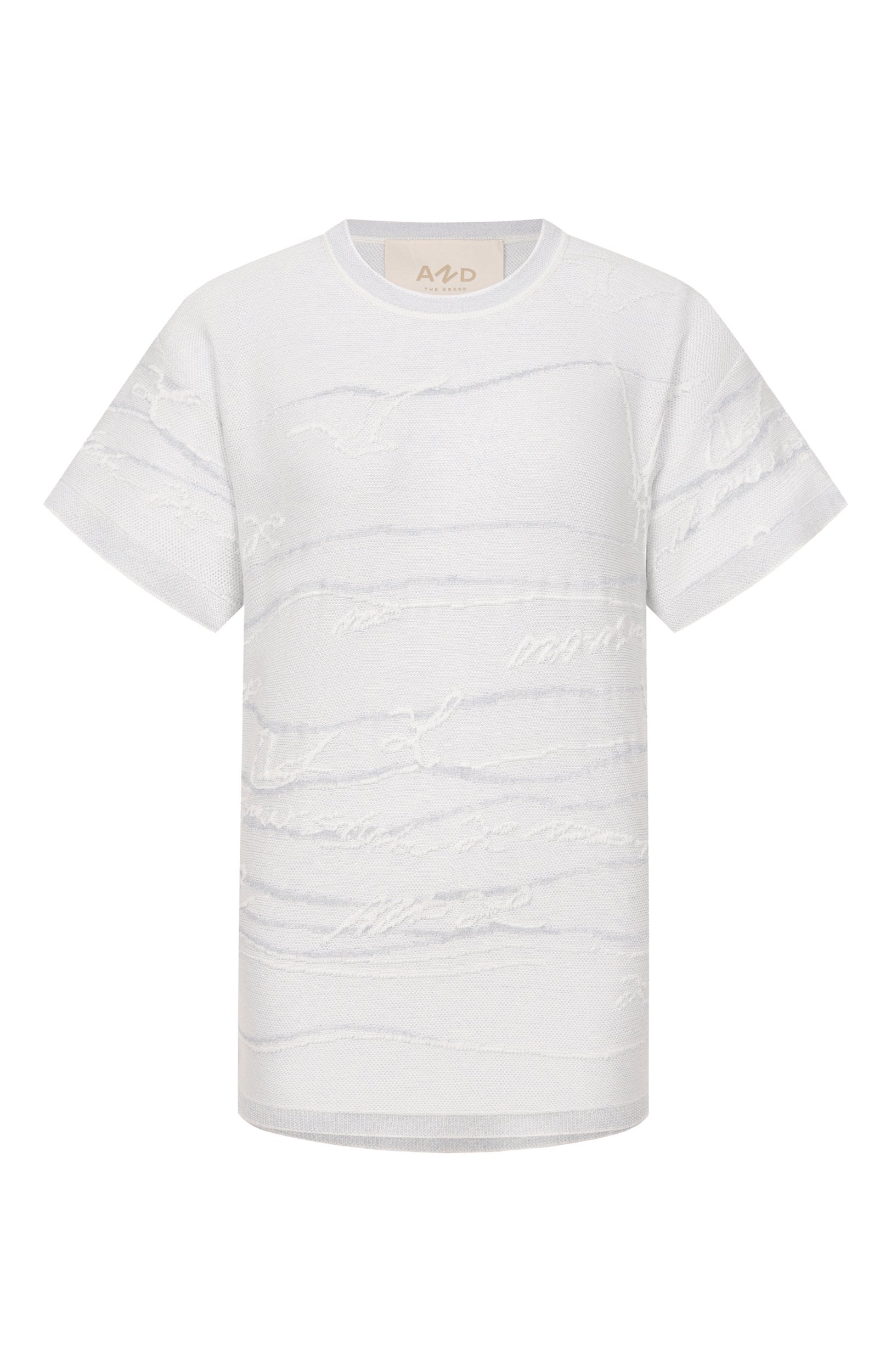 Пуловер из хлопка и вискозы AND THE BRAND, арт. S26-TS015-1404-104, фото 1