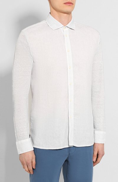 Льняная рубашка 120% LINO, арт. R0M70FG/E908/S00, фото 3