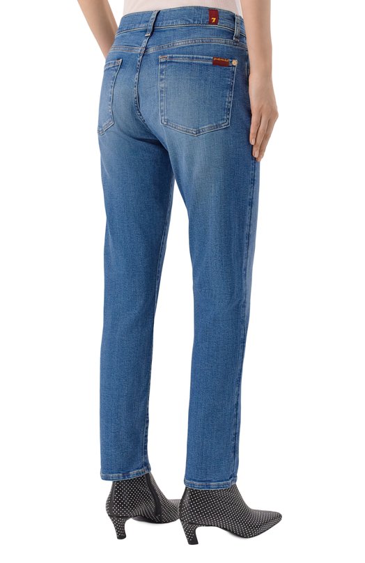 Джинсы 7 For All Mankind 7UC30C12/RELAXED SKINNY Синий  7UC30C12/RELAXED SKINNY Фото 4