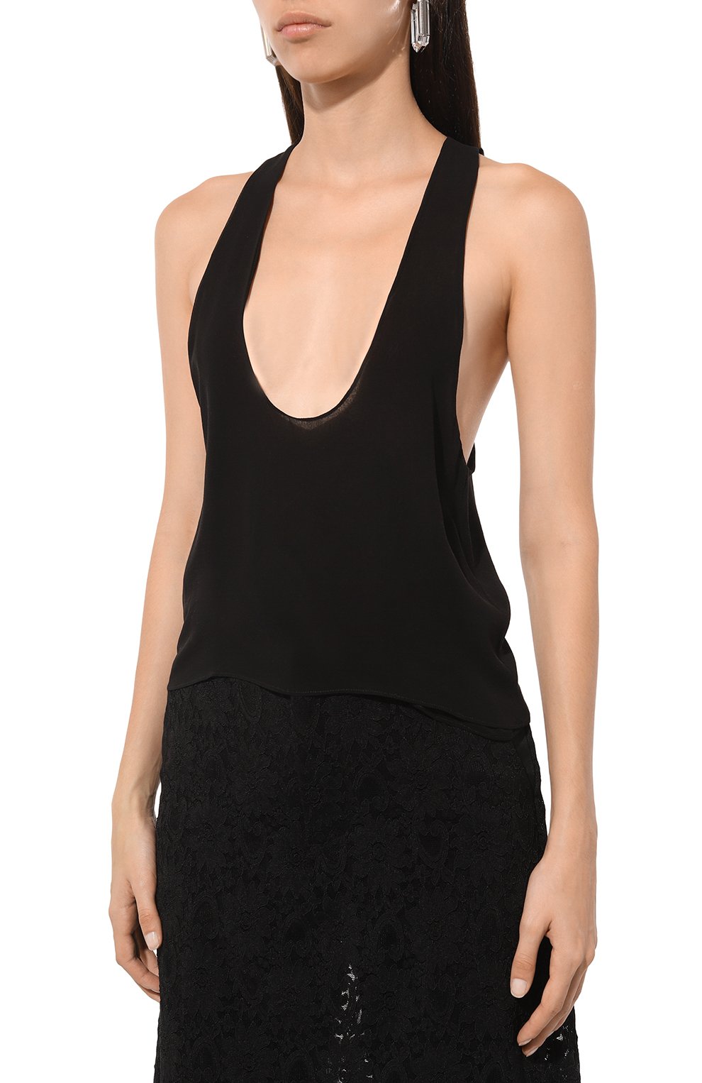 Шелковый топ SASUPHI, арт. W24400, фото 3