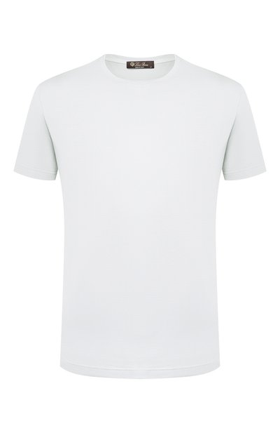 Футболка из шелка и хлопка LORO PIANA, арт. FAF6128, фото 1