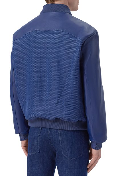 Кожаный бомбер ZILLI, арт. AT0B00M1005VBRL00, фото 4