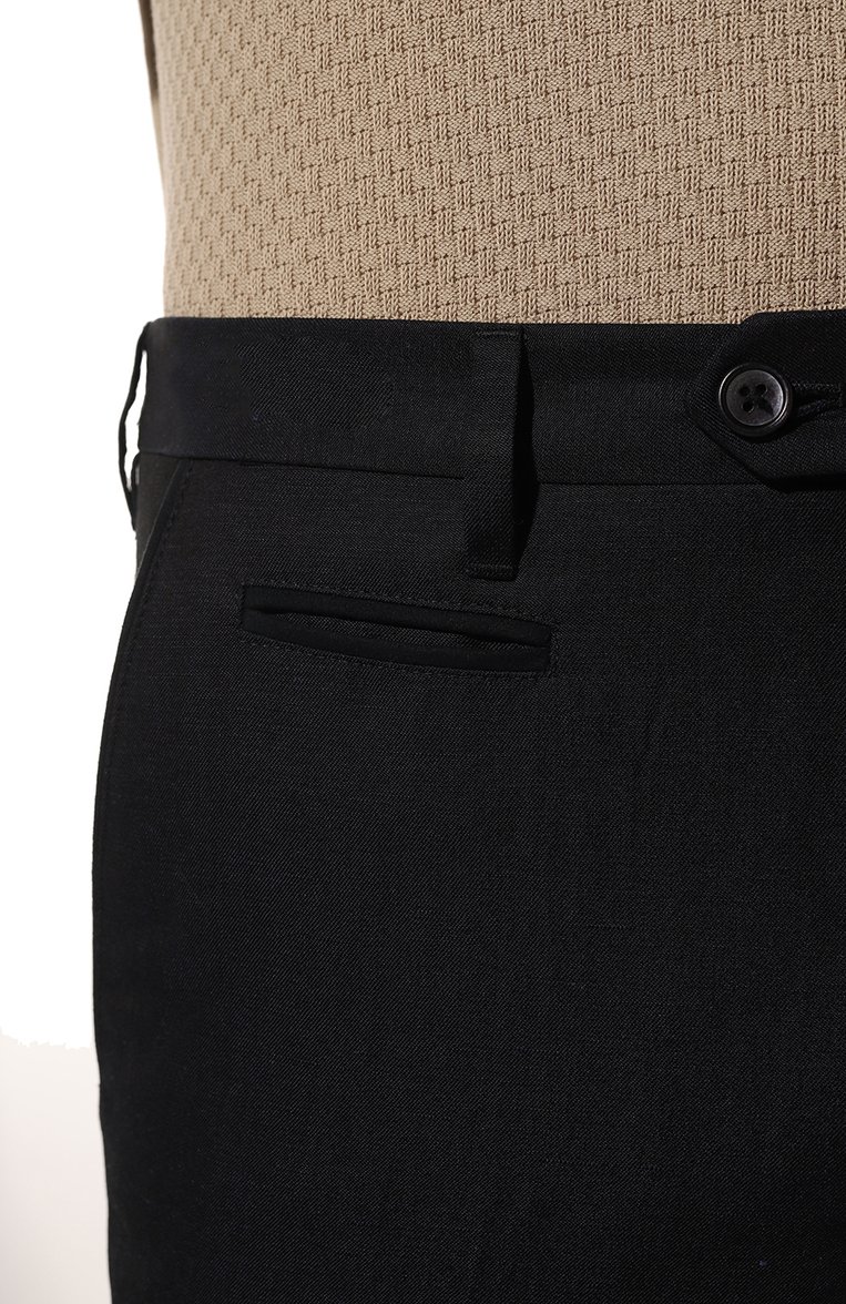 Брюки из шерсти и льна CORNELIANI, арт. 915B05-3118330, фото 1