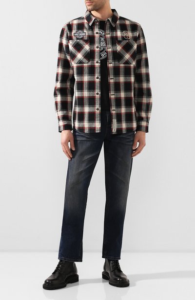 Хлопковая рубашка garage HARLEY-DAVIDSON, арт. 96106-20VM, фото 2