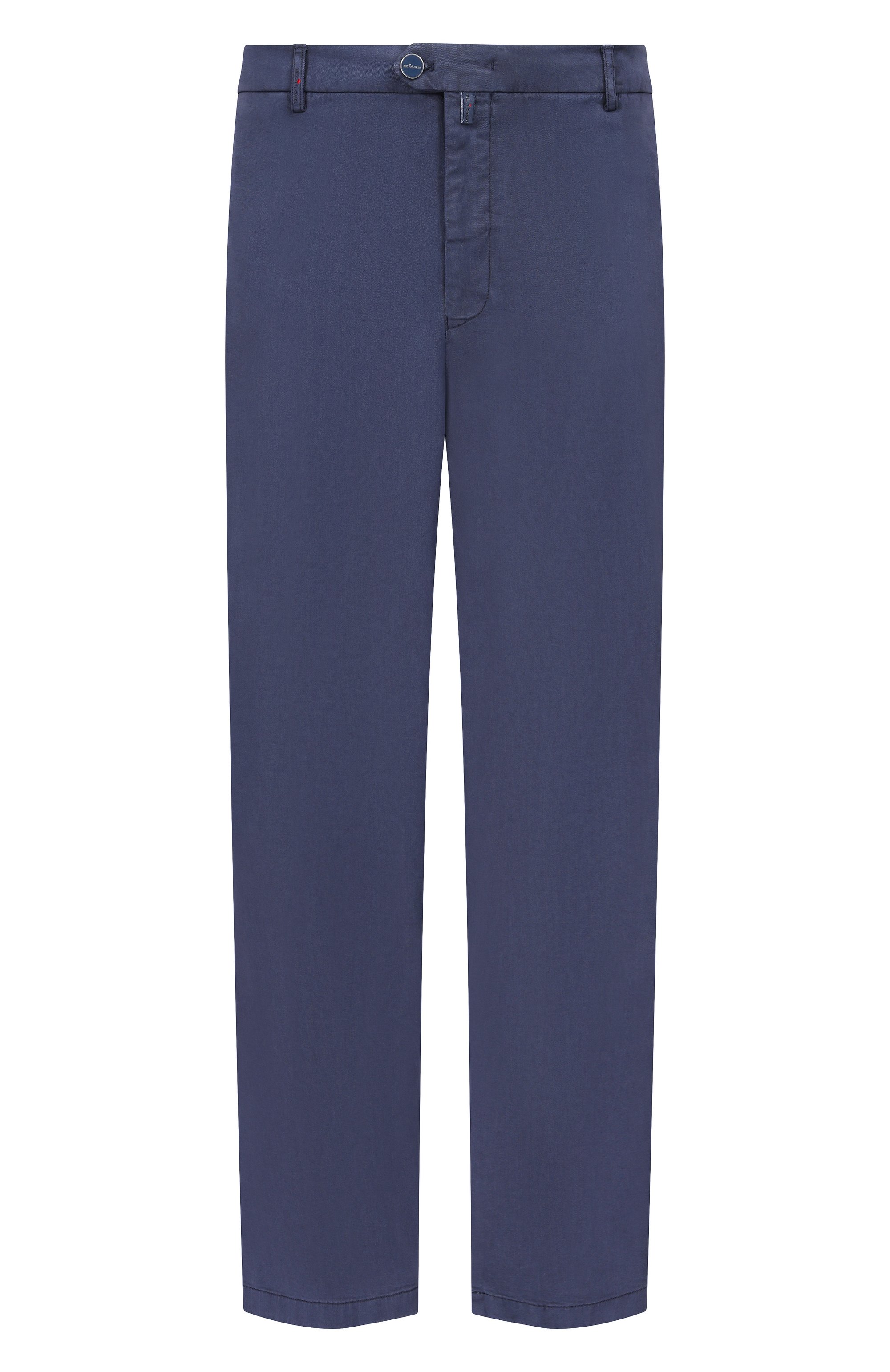 Брюки из лиоцелла KITON синего цвета по цене 141000 руб., арт. UFPPELK0606H, фото 1 Брюки из лиоцелла KITON, арт. UFPPELK0606H, фото 1