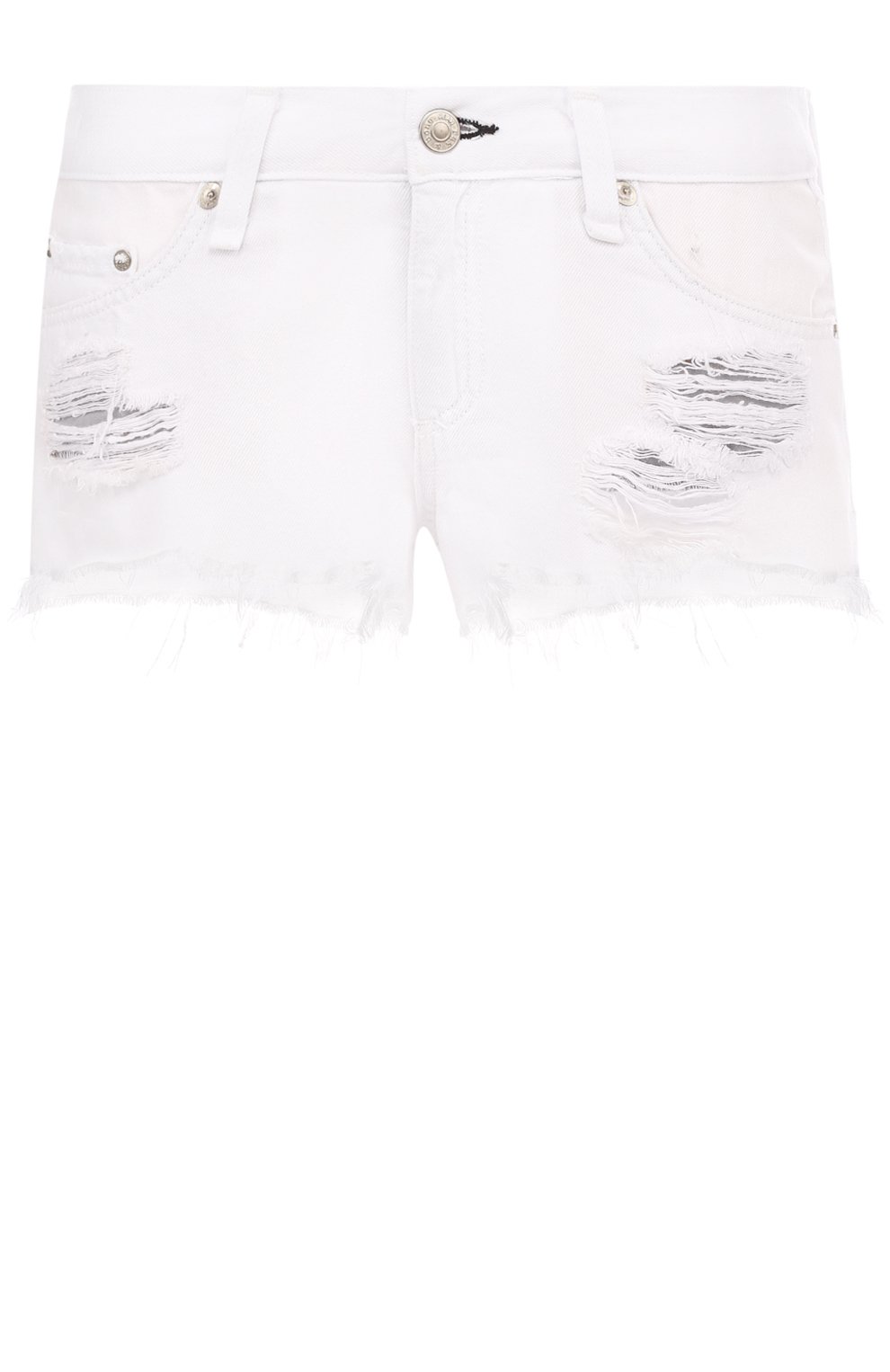 Джинсовые мини-шорты с потертостями RAG AND BONE, арт. W19070160WMA, фото 1