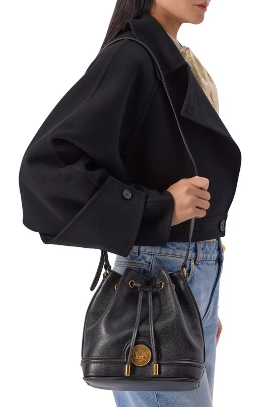 Сумка Horse Medal Chloé CH25AS792037 Чёрный  CH25AS792037 Фото 2