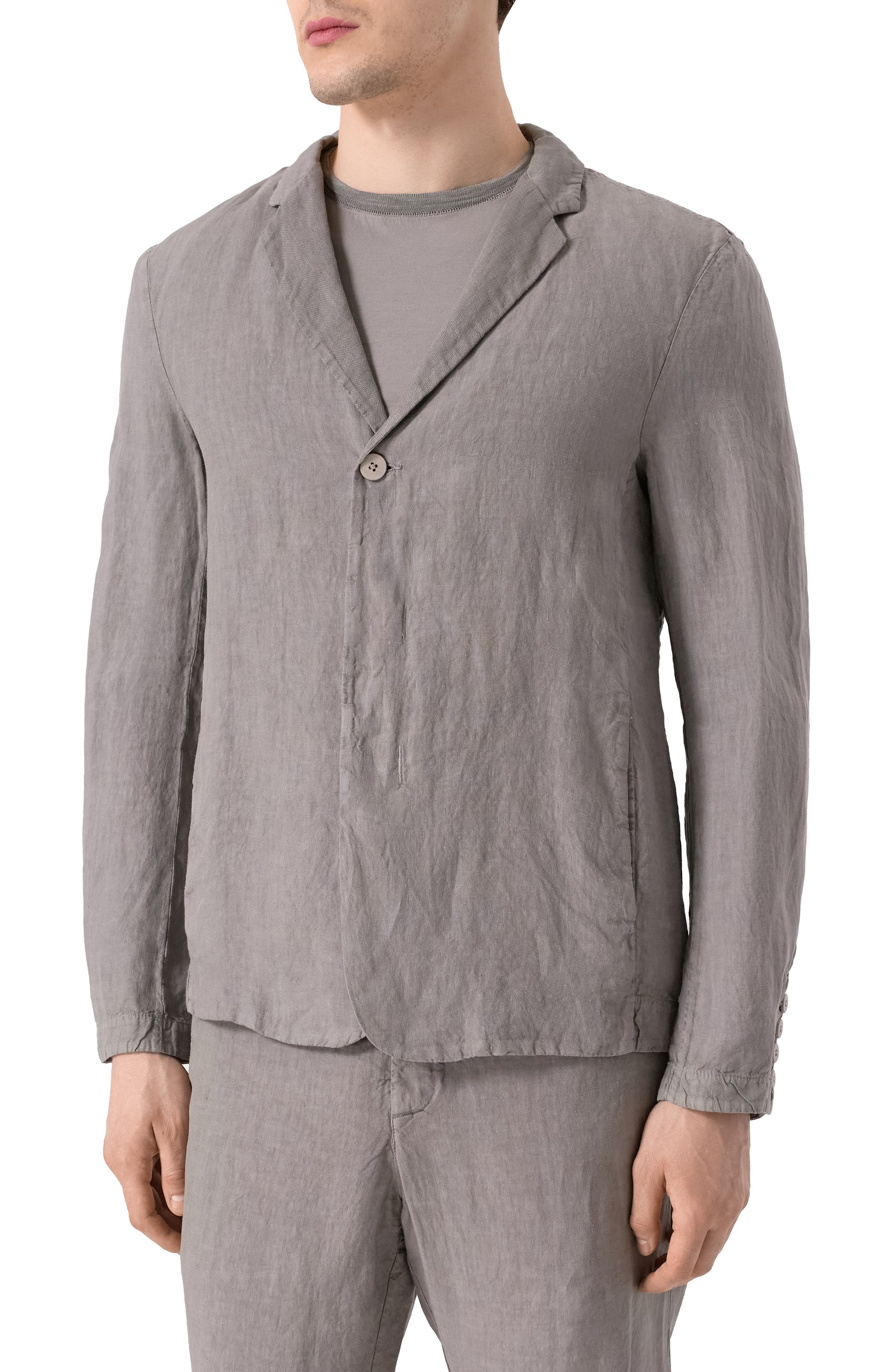 Льняной пиджак TRANSIT, арт. CFUTRZD134, фото 4