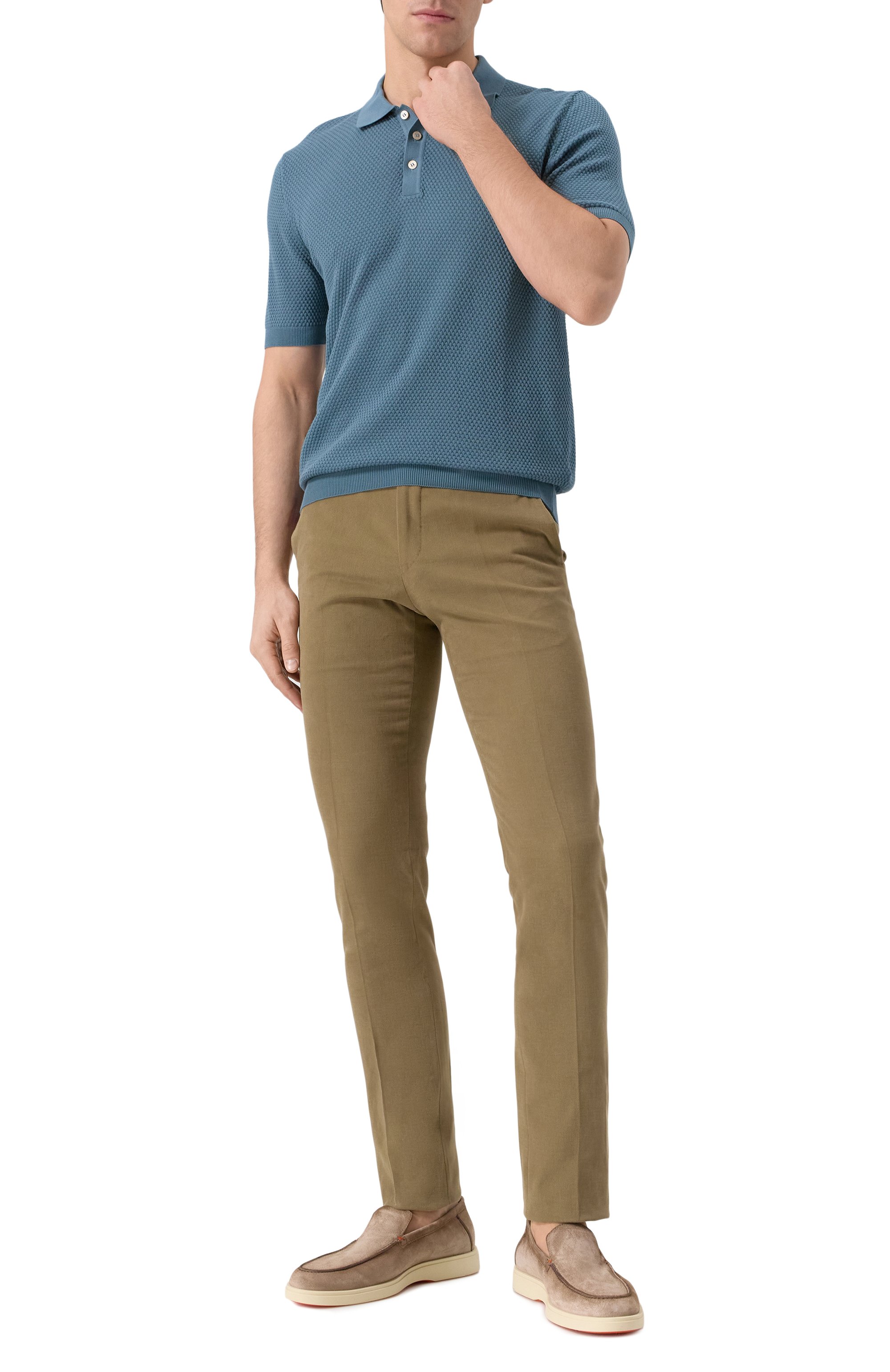 Хлопковое поло GRAN SASSO, арт. 57113/20620, фото 2