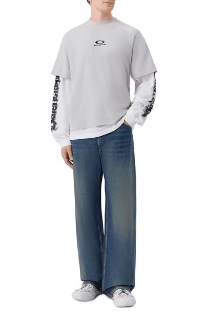 Хлопковый лонгслив BALENCIAGA, арт. 871497/TUVD5, фото 2