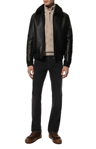 Свитер из шерсти и кашемира MOORER, арт. FEDR0-WS3/M0UMA100120-TEPAC33, фото 2