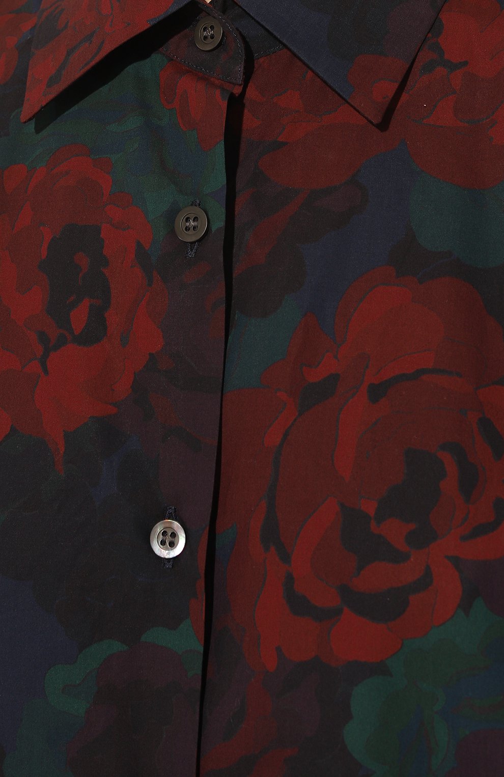 Хлопковая рубашка DRIES VAN NOTEN, арт. 231-030708-6011, фото 5