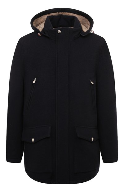 Кашемировая парка с подкладкой из овчины BRUNELLO CUCINELLI, арт. MT497689O, фото 1
