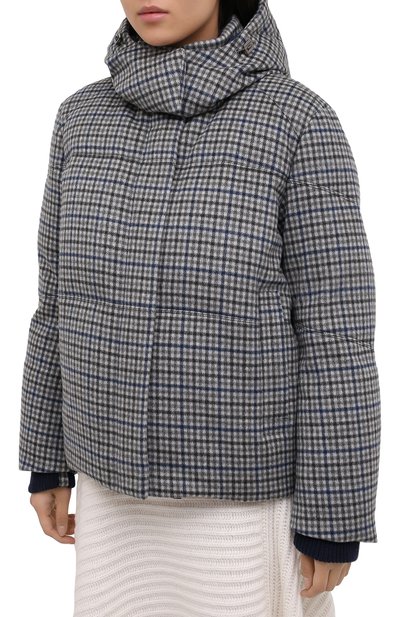 Пуховик LORO PIANA синего цвета по цене 538500 руб., арт. FAL4883, фото 3 Пуховик LORO PIANA, арт. FAL4883, фото 3