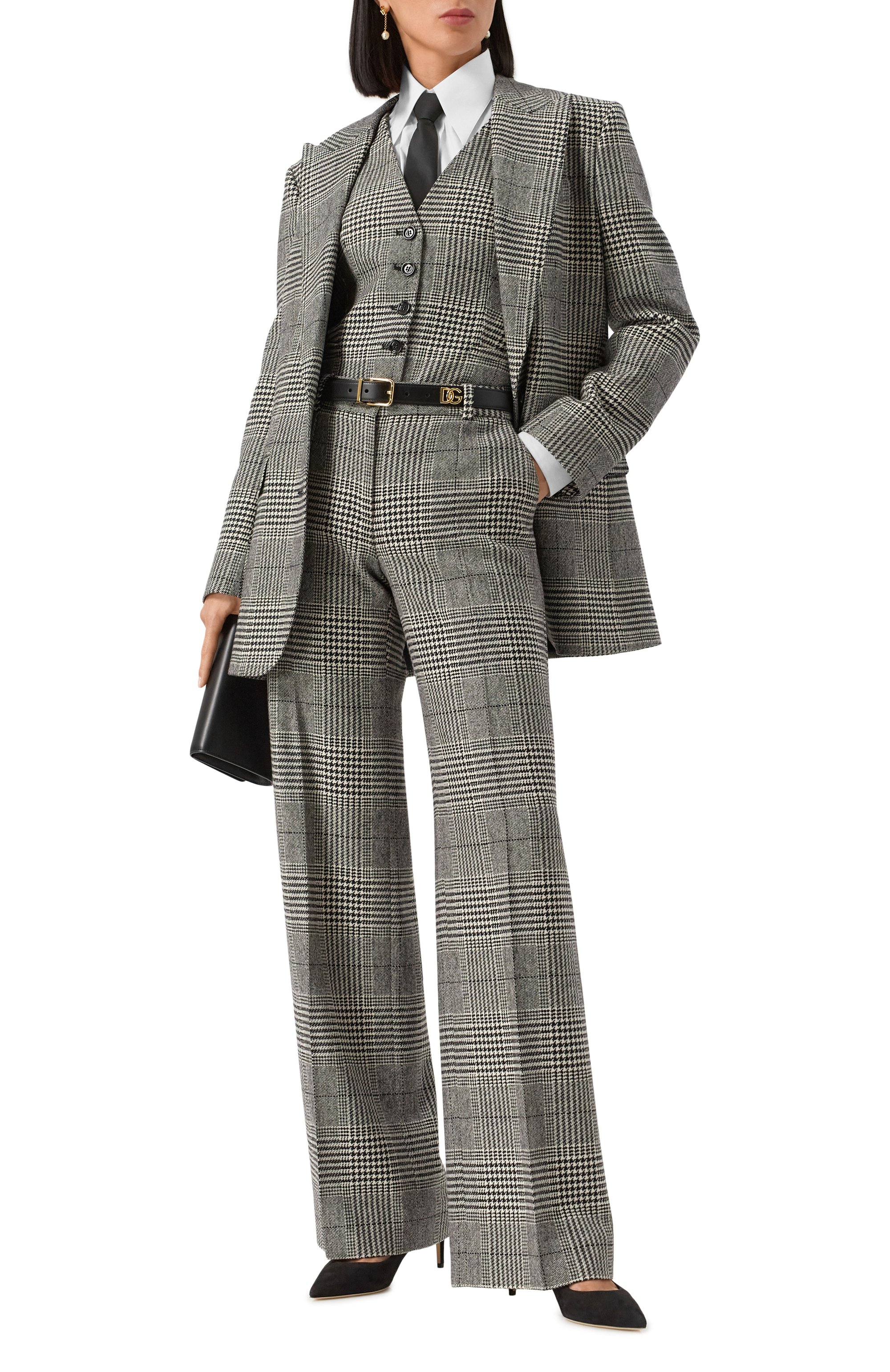 Хлопковая рубашка DOLCE & GABBANA белого цвета по цене 79150 руб., арт. F5N84T/FU5GK, фото 2 Хлопковая рубашка DOLCE & GABBANA, арт. F5N84T/FU5GK, фото 2