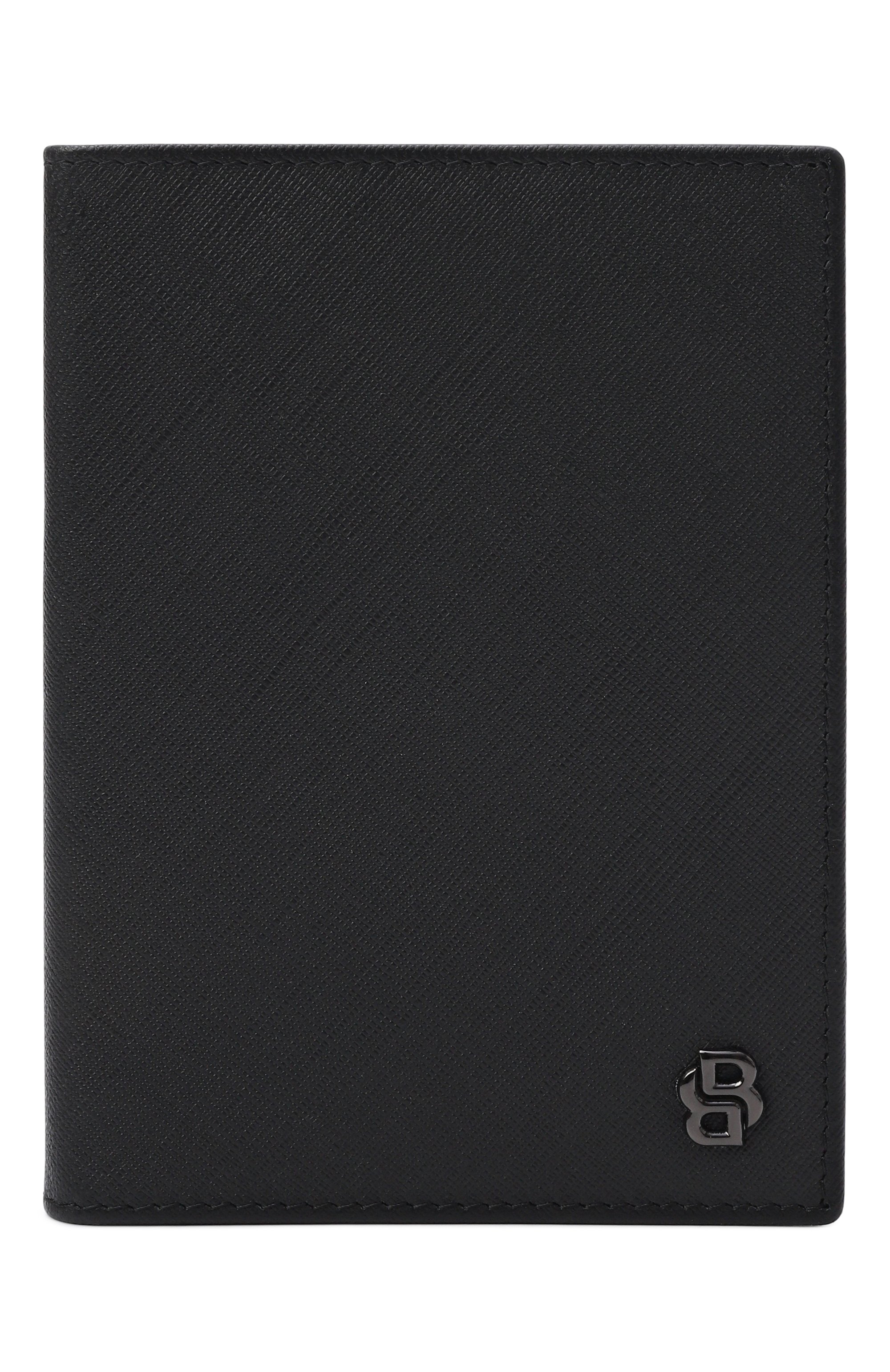 Кожаная обложка для паспорта BOSS, арт. HBPU00113M, фото 1