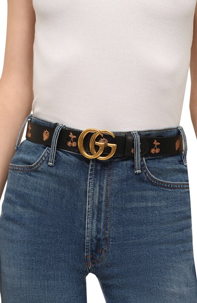 Кожаный ремень GUCCI, арт. 625839 1T5ZC, фото 2