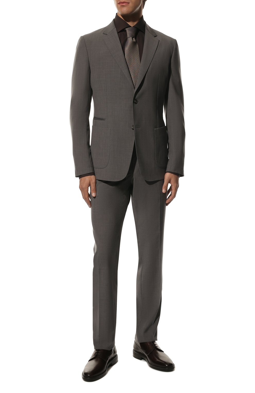 Хлопковая сорочка STEFANO RICCI, арт. MC000540/R122A, фото 2