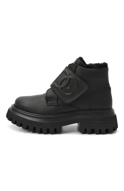 Кожаные ботинки DOLCE & GABBANA, арт. DA5230/A5660/27-36