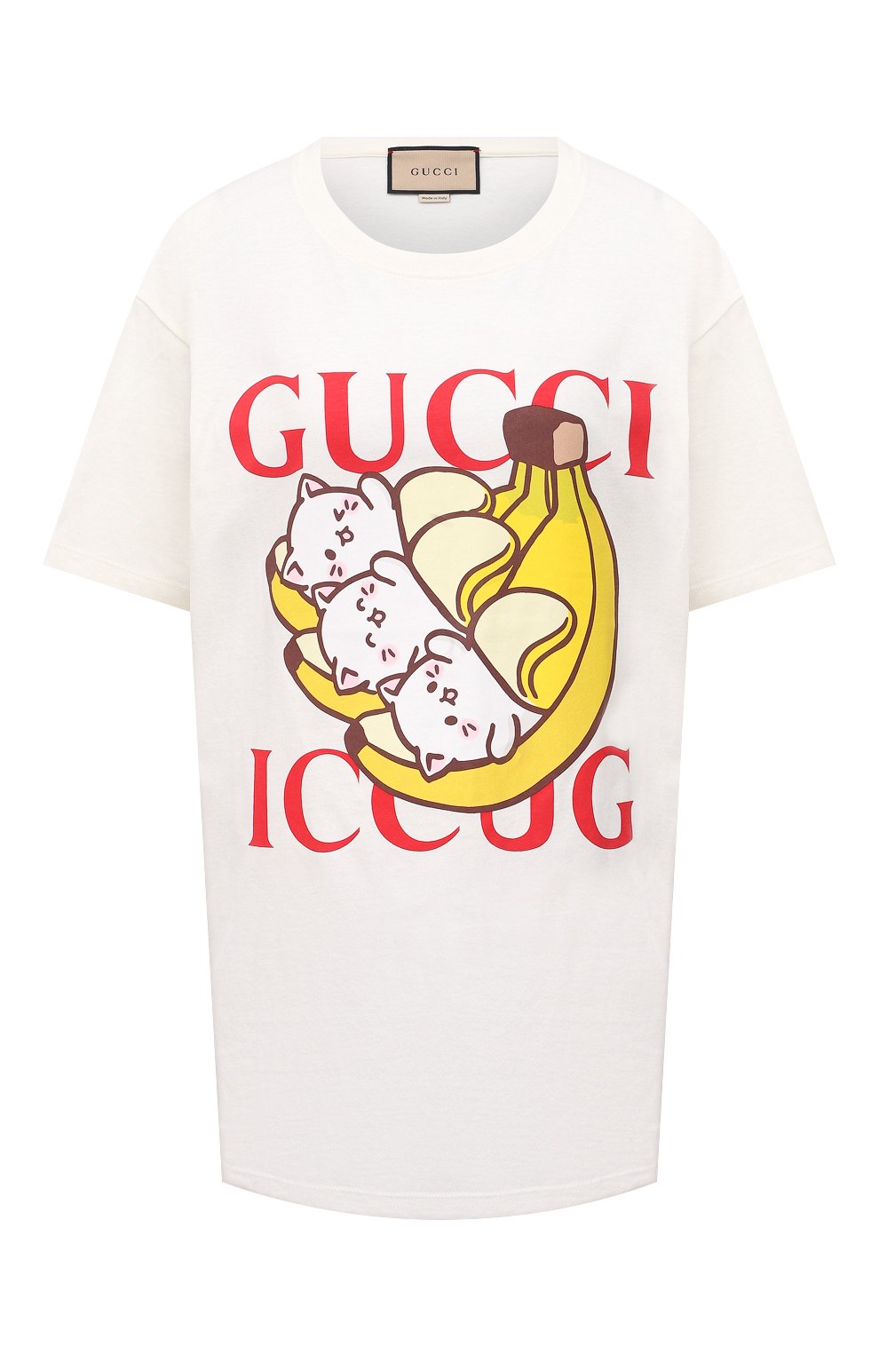 Хлопковая футболка GUCCI, арт. 615044/XJDGN, фото 1