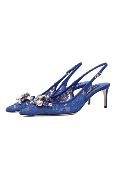 Женские текстильные туфли rainbow 60 DOLCE & GABBANA, арт. CG0711/AQ074