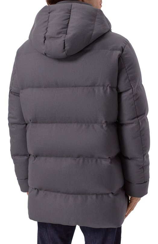 Пуховик из кашемира и шелка MVST M25.1MM.0012 Серый  M25.1MM.0012 Фото 4