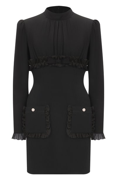 Женское комбинированное платье ALESSANDRA RICH, арт. FABX4302/F3057