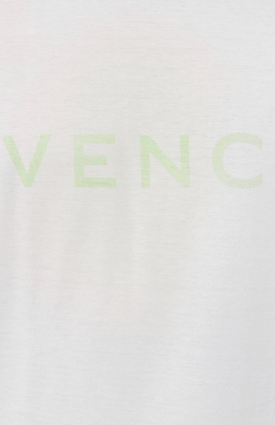 Хлопковая футболка GIVENCHY, арт. BM716G/3YC5, фото 5