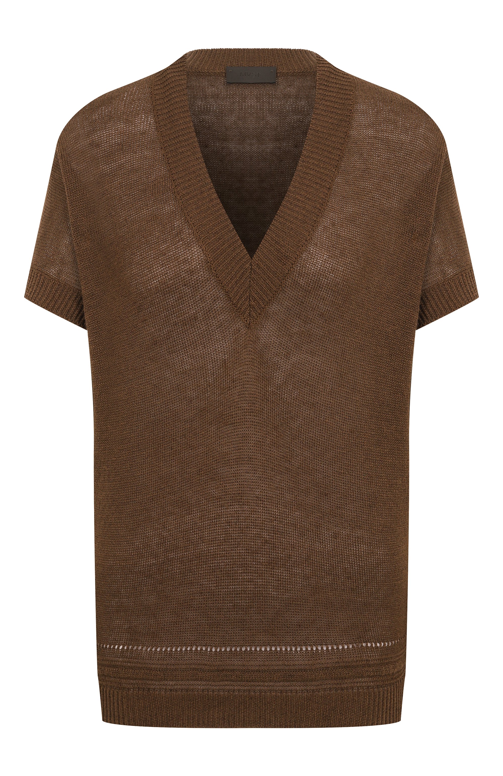 Пуловер изо льна и хлопка MVST, арт. WS61-616MU, фото 1
