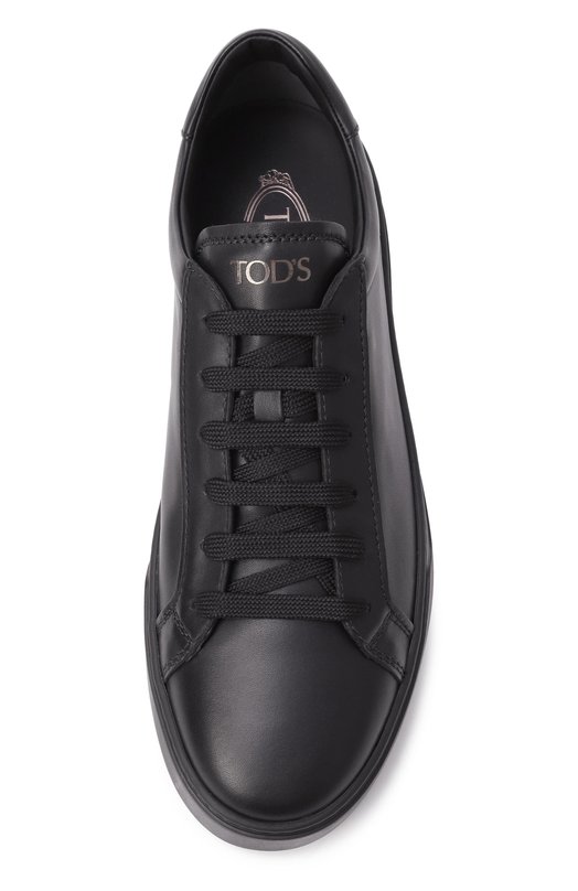 Кожаные кеды Tod’s XXM04L0HZ40/JUS Чёрный  XXM04L0HZ40/JUS Фото 6