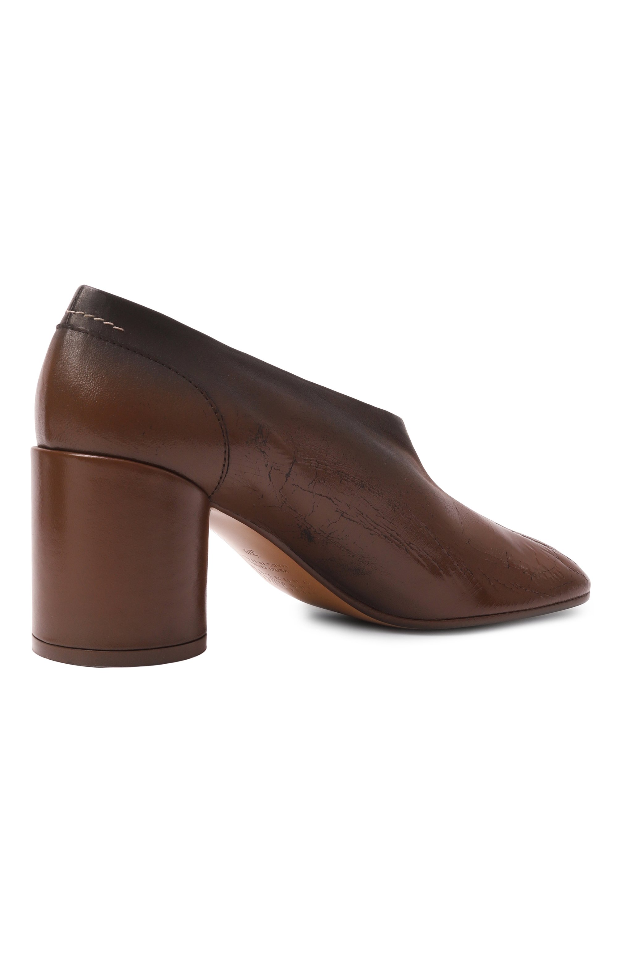 Кожаные туфли anatomic MM6, арт. S66WL0067/P7439, фото 5