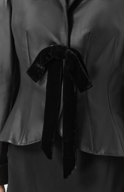 Кожаный жакет YANINA, арт. Т-2987, фото 5