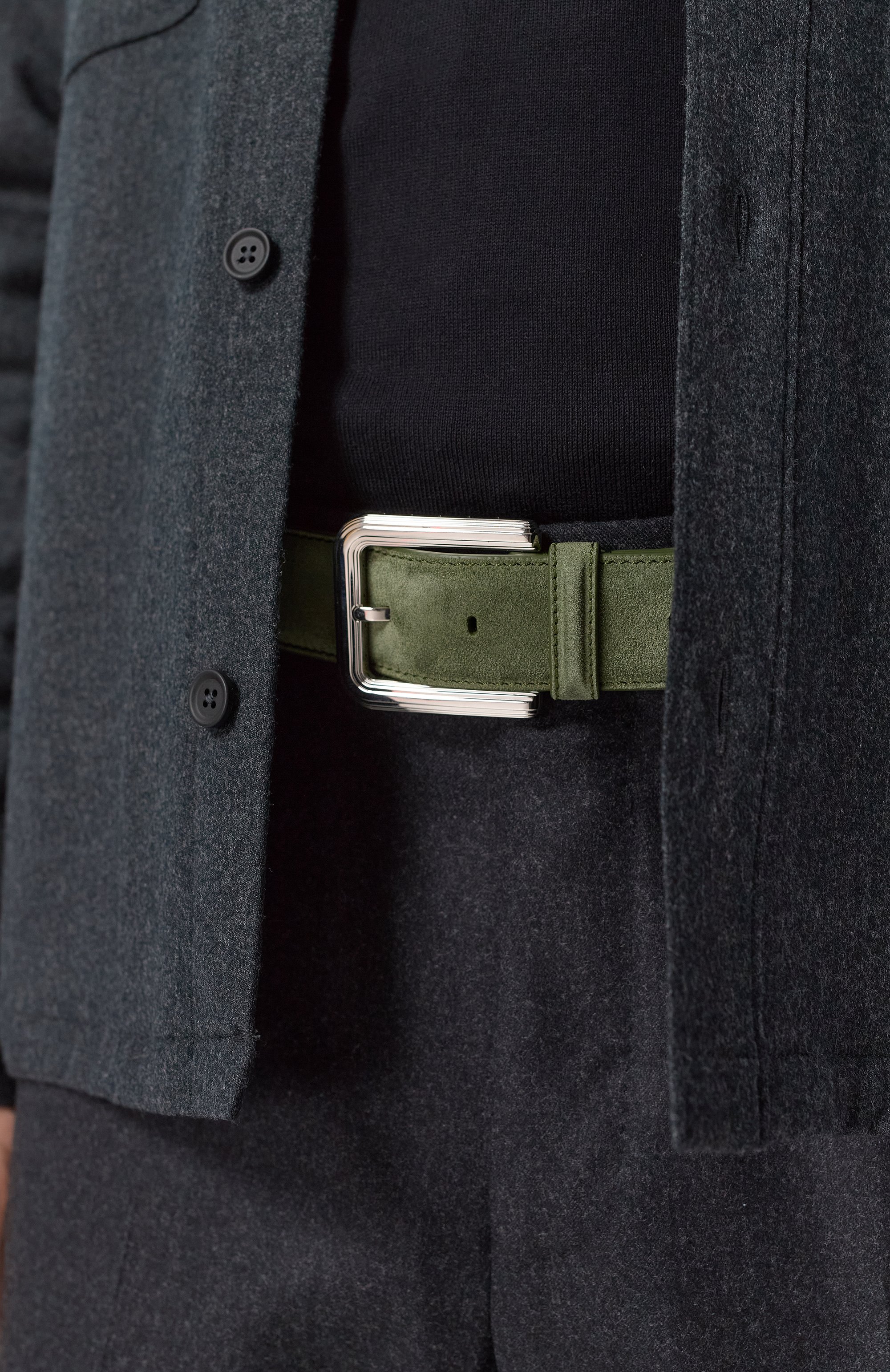 Замшевый ремень STEFANO RICCI, арт. A315P/N351SD, фото 2