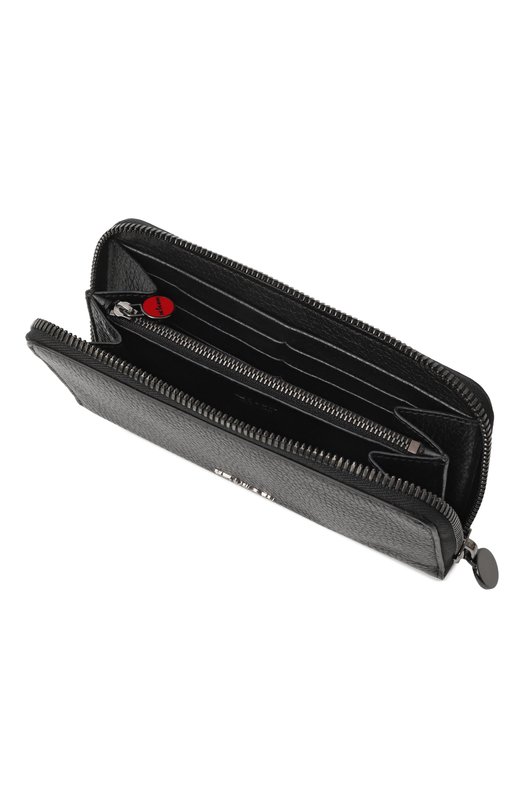 Кожаное портмоне Kiton UPEA058N0127101 Чёрный  UPEA058N0127101 Фото 3