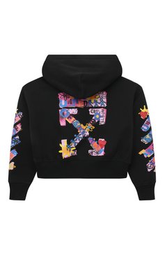 Укороченное худи OFF-WHITE, арт. OGBB004F22FLE0011030, фото 1