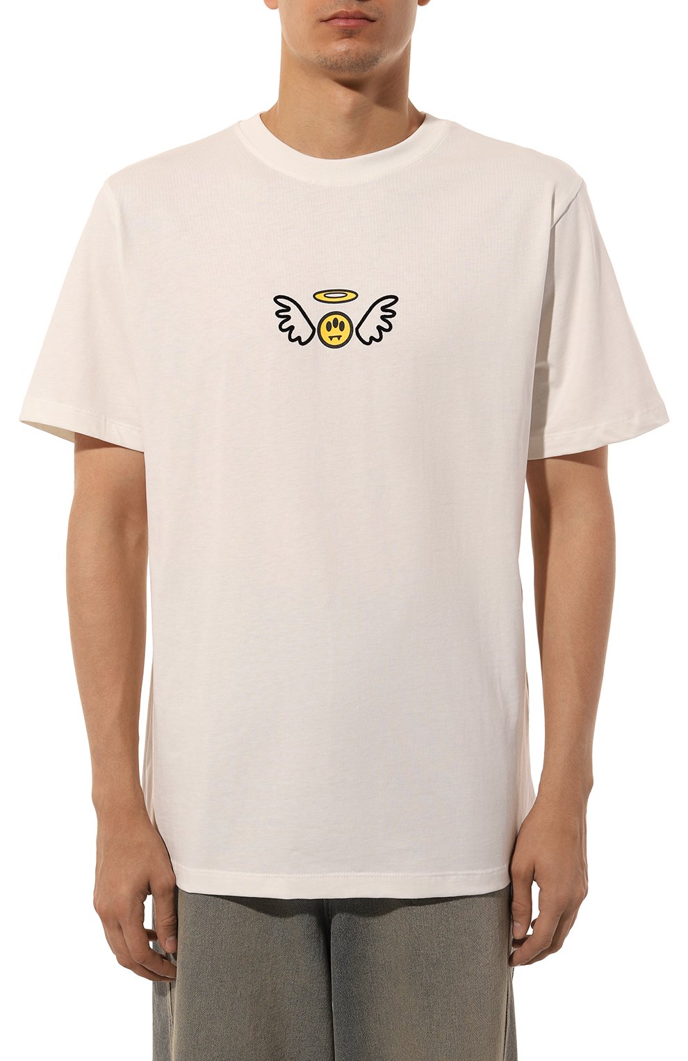 Хлопковая футболка BARROW, арт. F4BWMATH077, фото 3