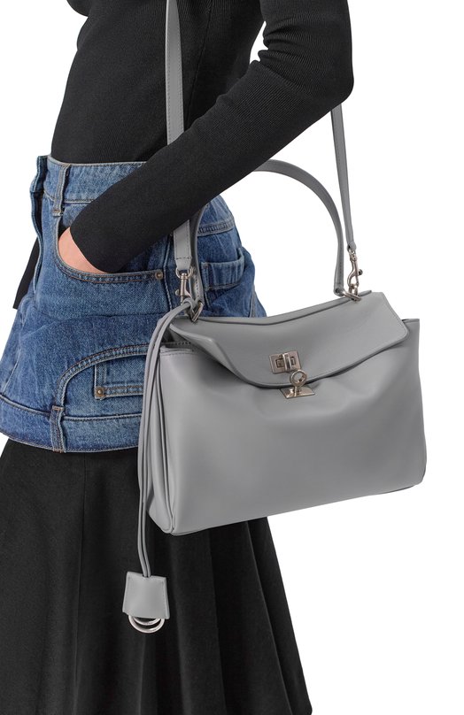 Сумка Rodeo small Balenciaga 789779/2AA4U Серый  789779/2AA4U Фото 2