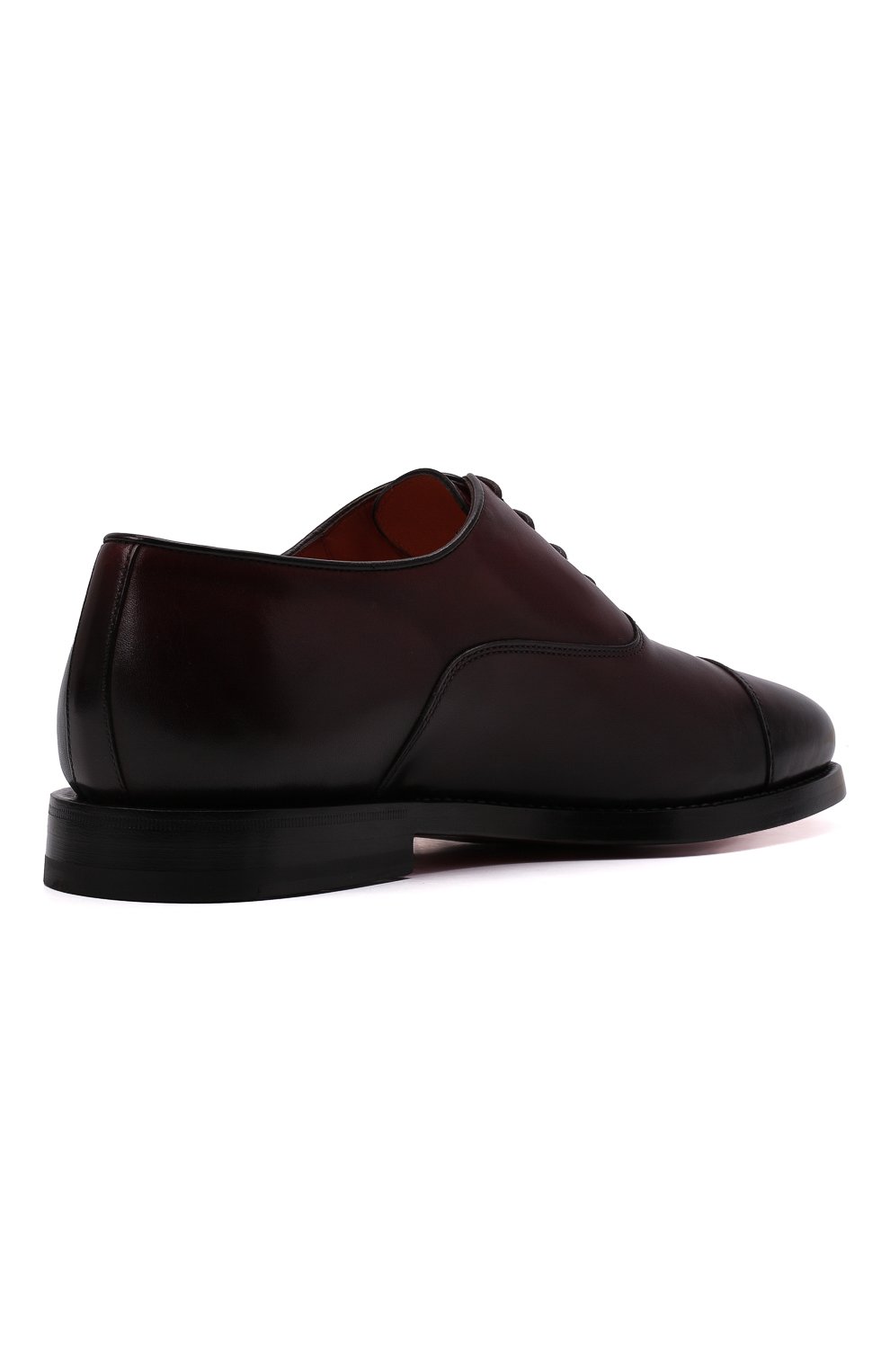 Кожаные оксфорды SANTONI, арт. MCCG17756SB3EVRTQ67, фото 5