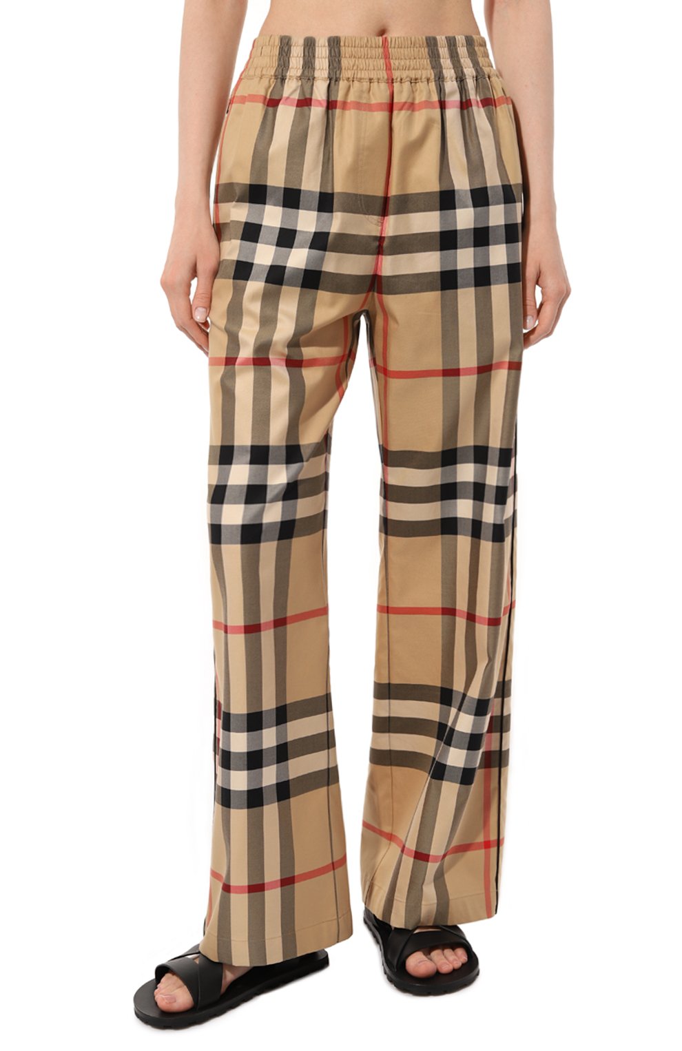 Хлопковые брюки BURBERRY, арт. 8071101, фото 3