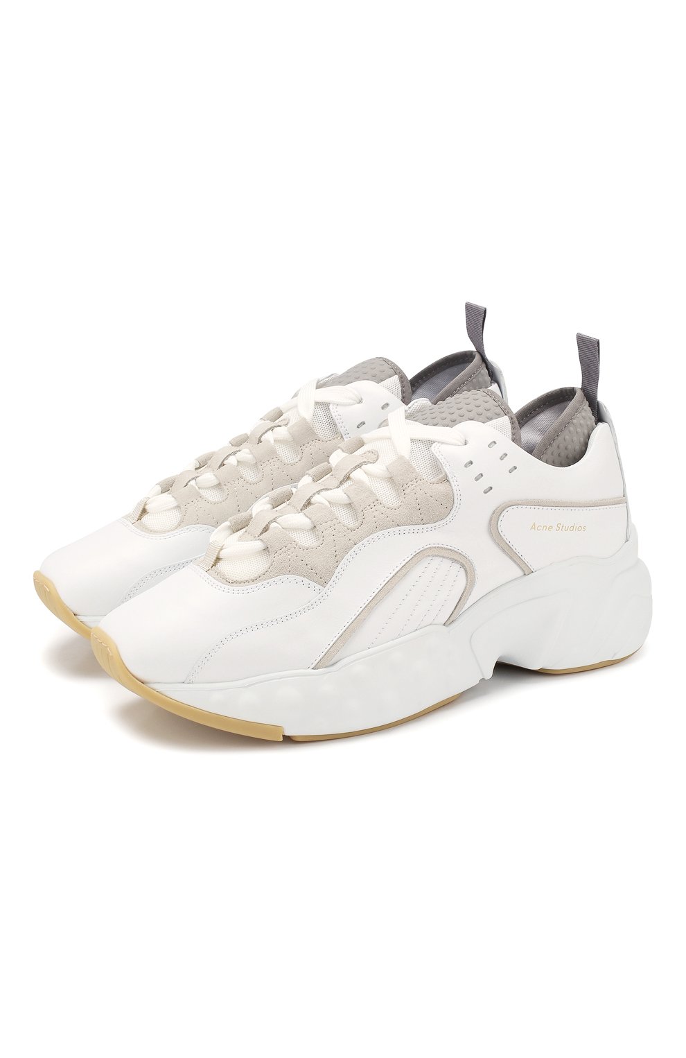 Кожаные кроссовки manhattan ACNE STUDIOS, арт. AD0004/W, фото 1