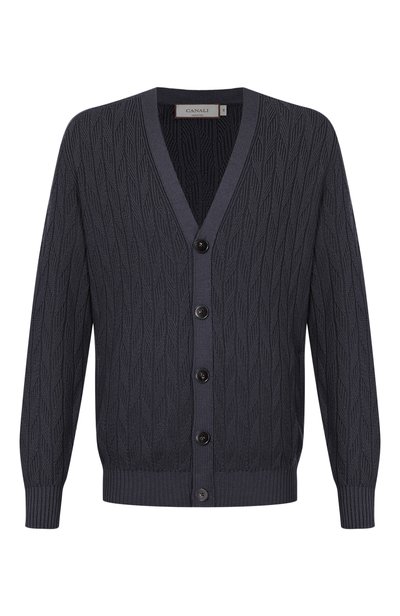 Мужской шерстяной кардиган CANALI, арт. C1219/MK02550